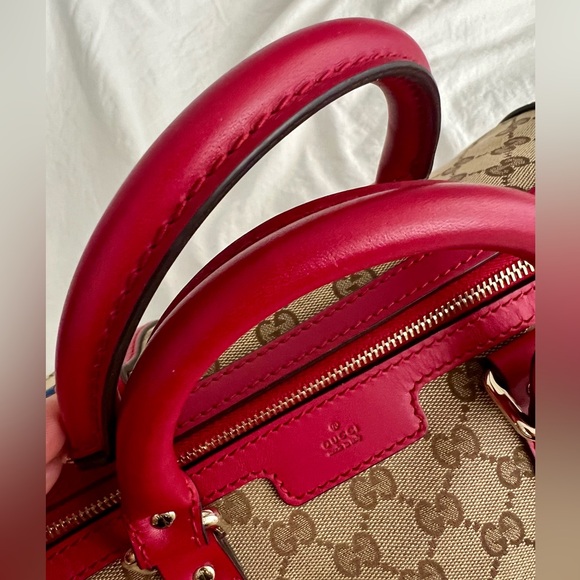 👑✅PRICE FIRM✅ AUTHENTIC Gucci Boston Like New!!! - Picture 7 of 17